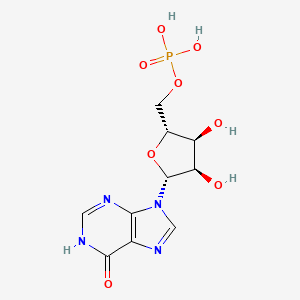 Chemical structure of IMP