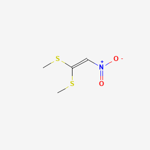 Chemical structure of 1,1-Bis(Methylthio)-2-Nitroethylene