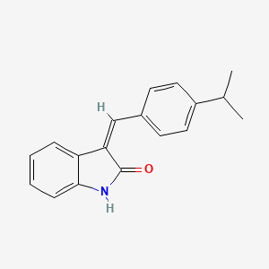 Chemical structure of SU 4313
