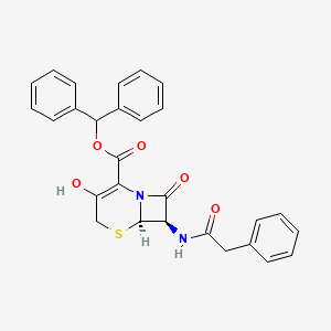 Chemical structure of 3-hydroxycephem