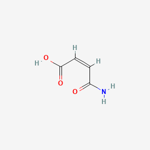 Chemical structure of Maleamic acid