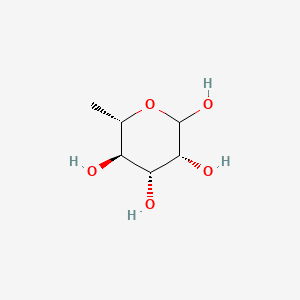 Chemical structure of alpha-L-Rhamnose
