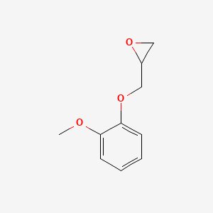 Chemical structure of [(2-Methoxyphenoxy)Methyl]Oxirane