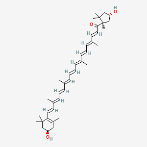 Chemical structure of Capsanthin