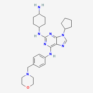 Chemical structure of FLT3-IN-3