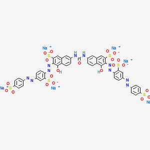 Chemical structure of Direct Red 80