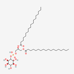 Chemical structure of L-α-Phosphatidylinositol
