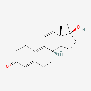 Chemical structure of Metribolone