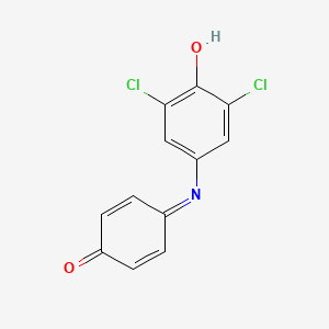 Chemical structure of Dichlorophenol Indophenol