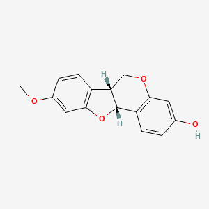 Chemical structure of Medicarpin