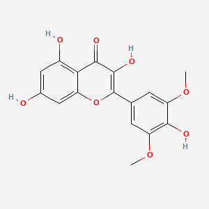 Chemical structure of SYRINGETIN