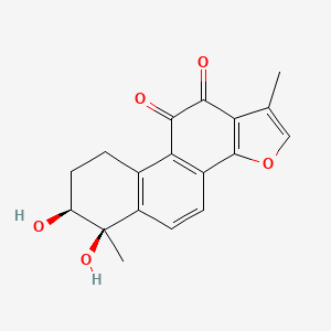 Chemical structure of Tanshindiol B