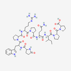 Chemical structure of Angiotensin Converting Enzyme