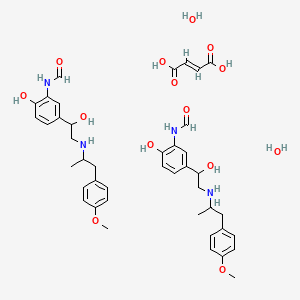 Chemical structure of Formoterol Fumarate Dihydrate