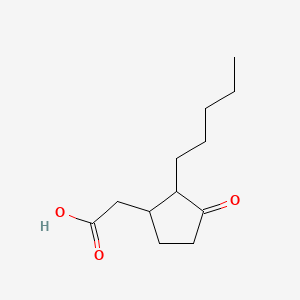 Chemical structure of Dihydrojasmonic Acid