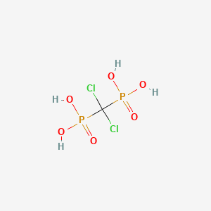 Chemical structure of Clodronate