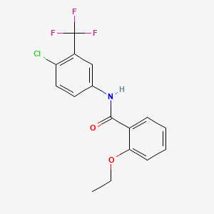 Chemical structure of CTB