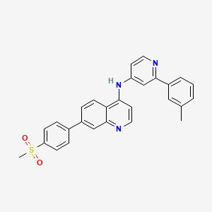 Chemical structure of TGFβRI-IN-3