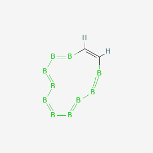 Chemical structure of o-Carborane