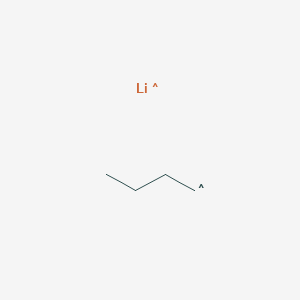 Chemical structure of n-Butyl lithium