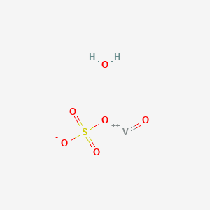 Chemical structure of Vanadium(IV) sulfate oxide hydrate