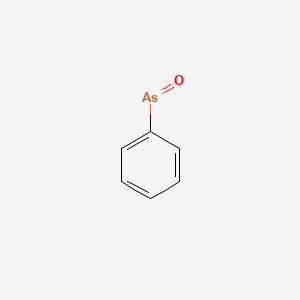 Chemical structure of Phenylarsine Oxide