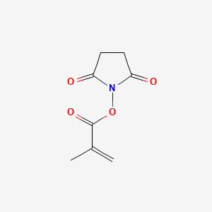 Chemical structure of N-Succinimidyl Methacrylate