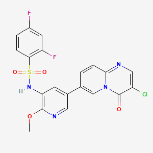 Chemical structure of PI3K/mTOR Inhibitor-2
