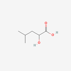 Chemical structure of DL-Leucic Acid