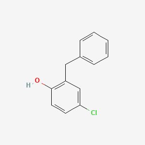 Chemical structure of Clorofene