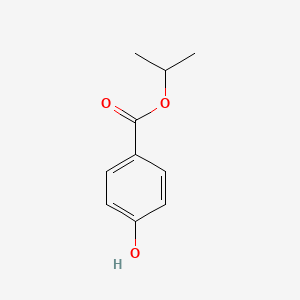 Chemical structure of Isopropylparaben