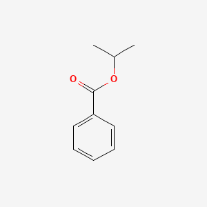 Chemical structure of Isopropyl benzoate