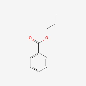 Chemical structure of Propyl Benzoate