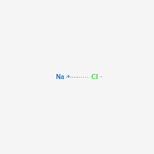 Chemical structure of Sodium Chloride