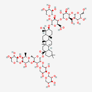 Chemical structure of Gipsoside