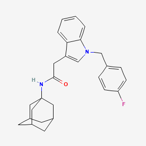 Chemical structure of AFUBIATA