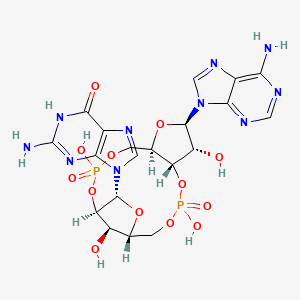 Chemical structure of 2',3'-cGAMP
