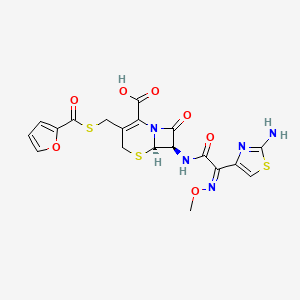 Chemical structure of Ceftiofur