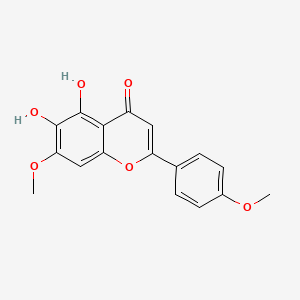 Chemical structure of Ladanein