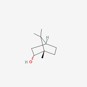 Chemical structure of L(-)-Borneol