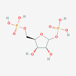 Chemical structure of RuDP