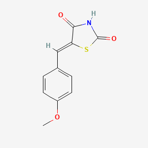 Chemical structure of Pim-1/2 kinase inhibitor 1