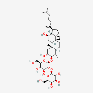 Chemical structure of Damulin B
