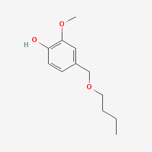 Chemical structure of Vanillyl butyl ether