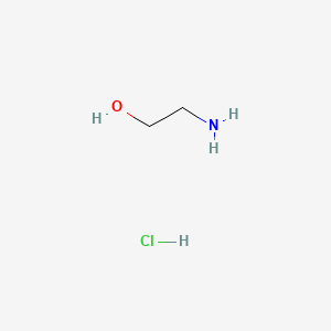 Chemical structure of Ethanolamine Hydrochloride