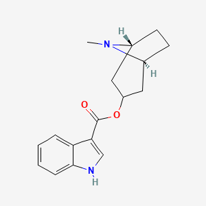 Chemical structure of Tropisetron