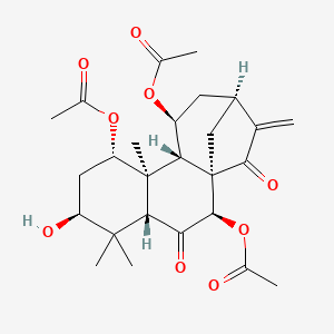 Chemical structure of Adenanthin