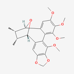 Chemical structure of Kadsulignan L