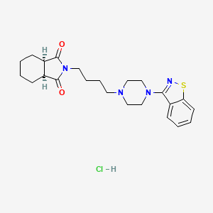 Chemical structure of Perospirone hydrochloride