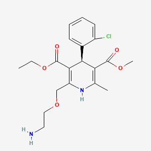 Chemical structure of Levamlodipine